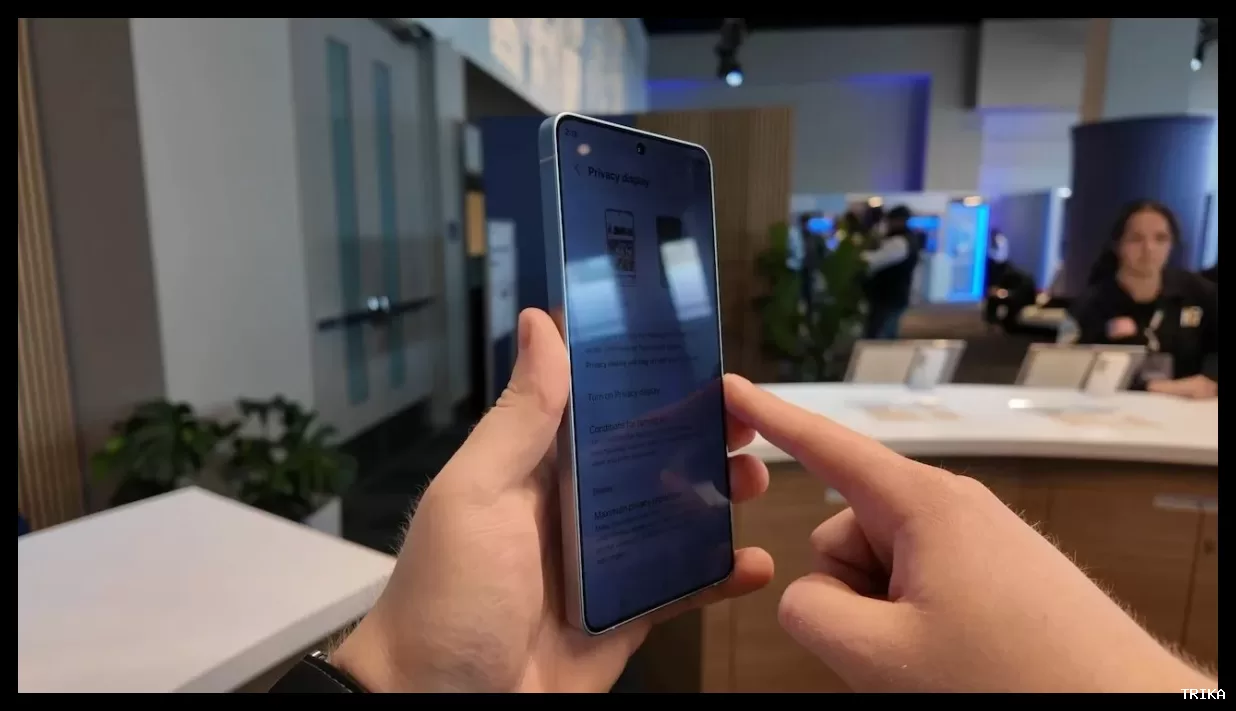 نحوه عملکرد قابلیت Privacy Display در گلکسی S26 اولترا