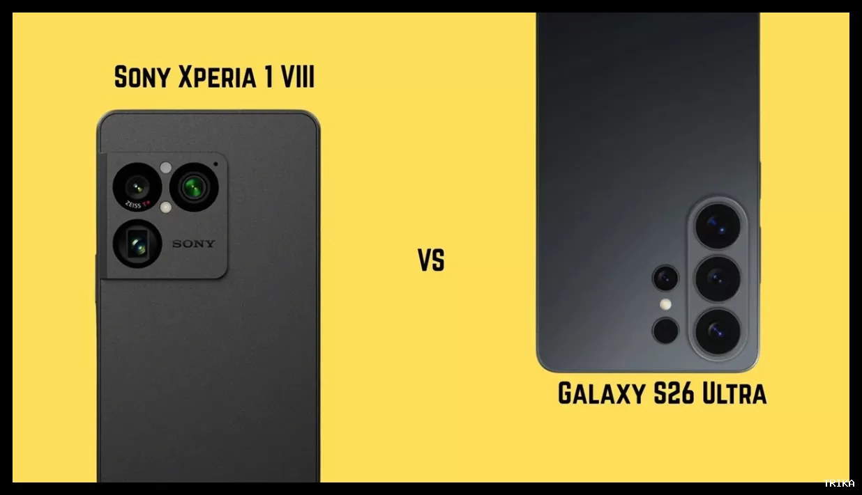 مقایسه سونی Xperia 1 VIII و سامسونگ گلکسی S26 اولترا: کدام پرچمدار برتر است؟